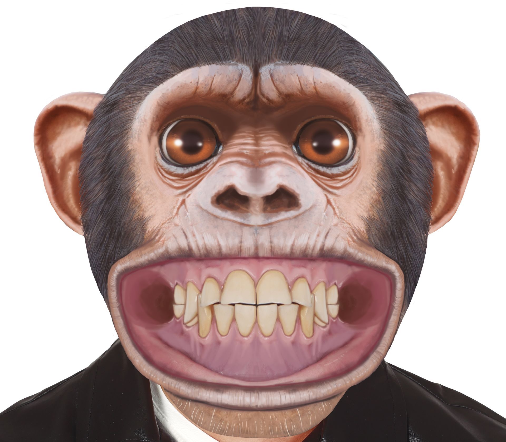 XXL Chimpansee masker