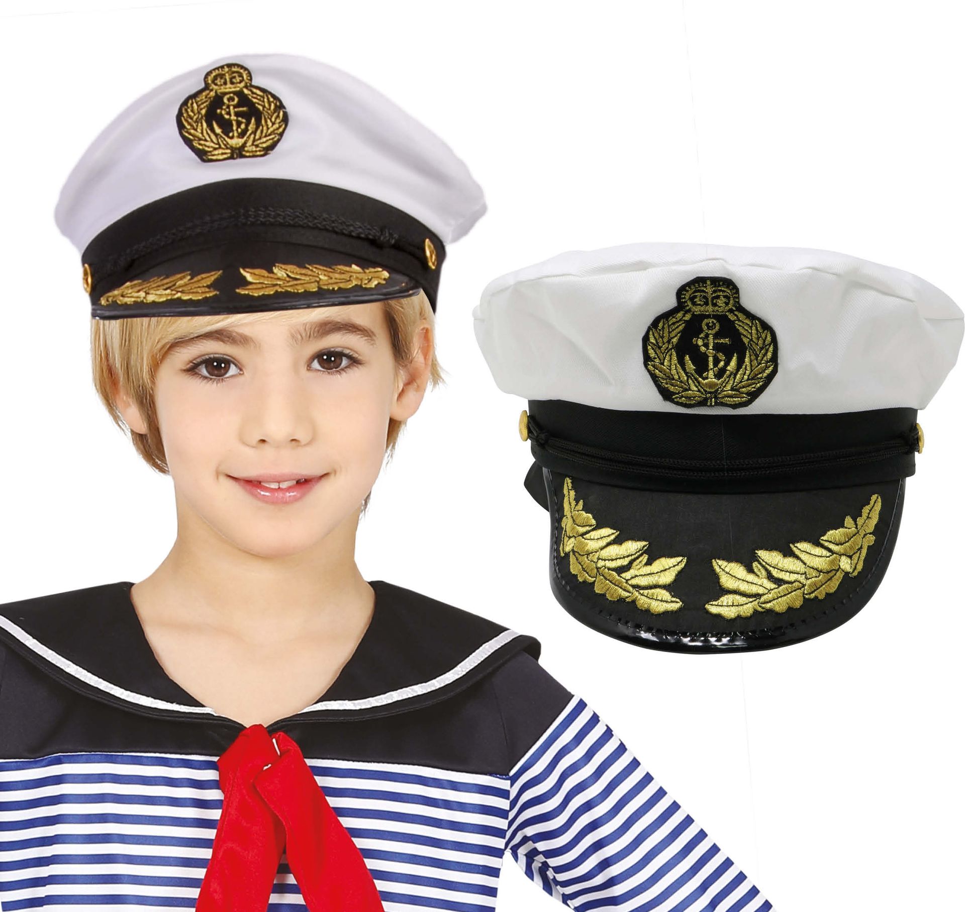 Zeeman Marine Kapitein Pet Kinderen