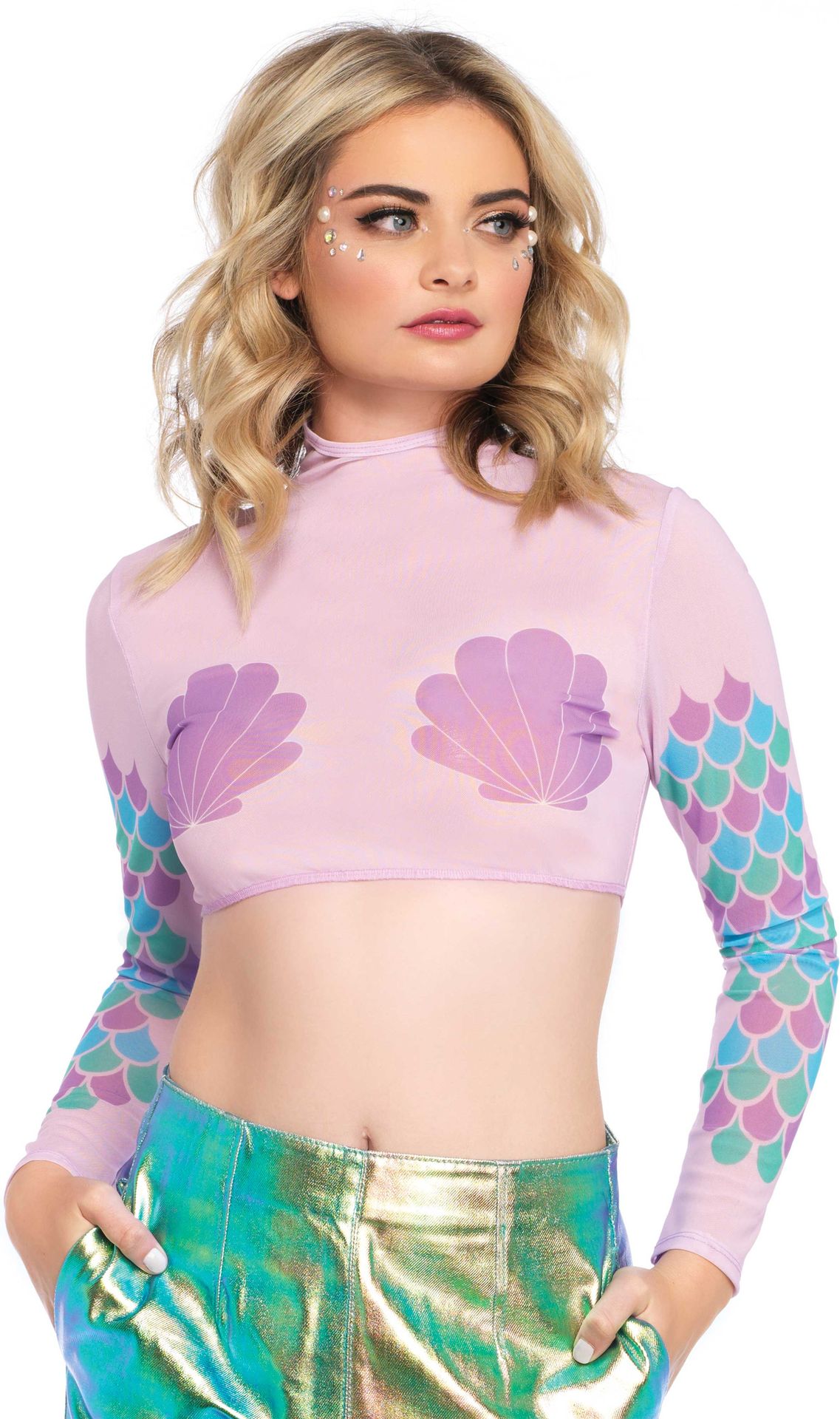 Zeemeermin crop top