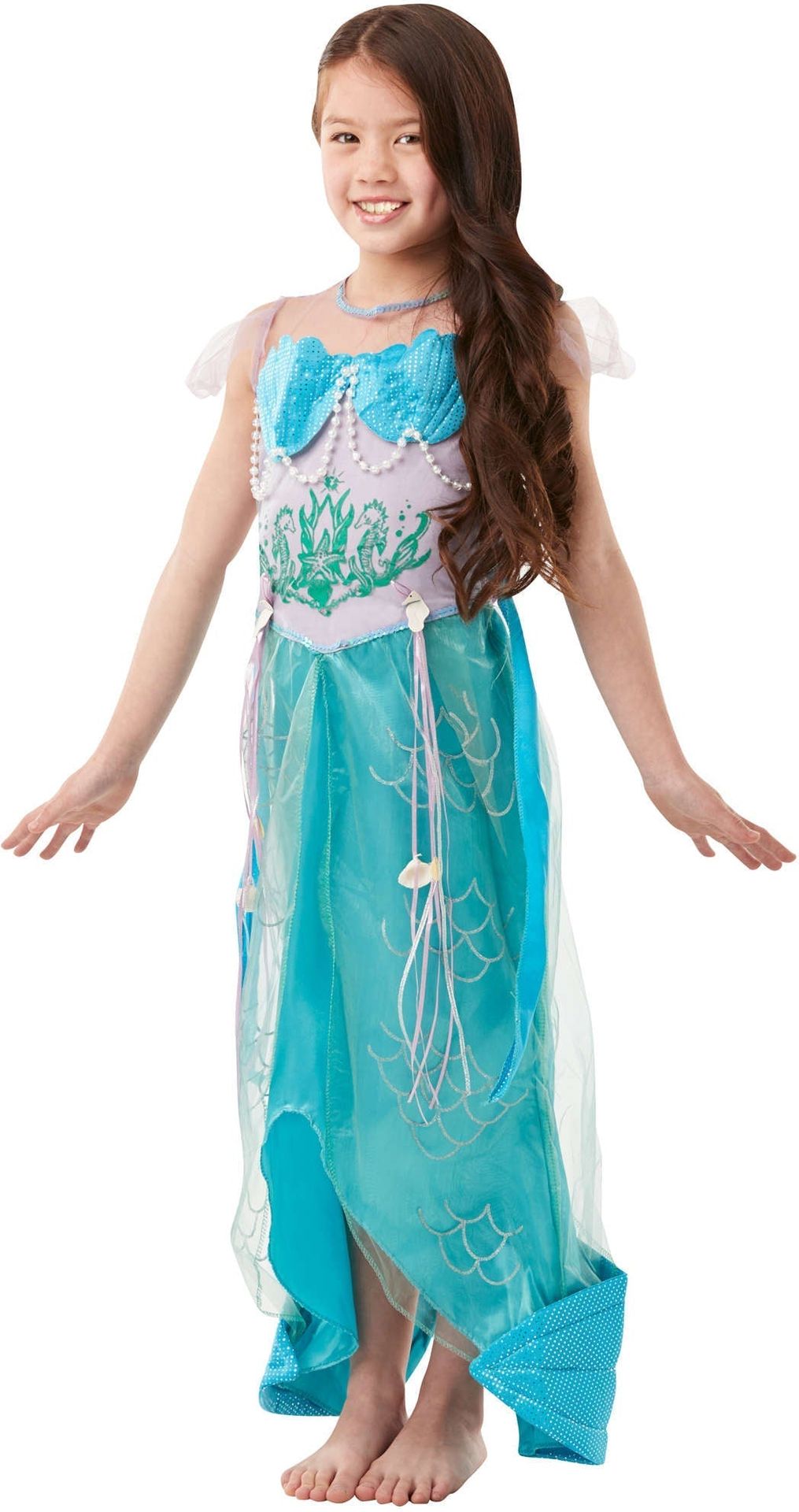 Zeemeermin Jurk Blauw Meisjes