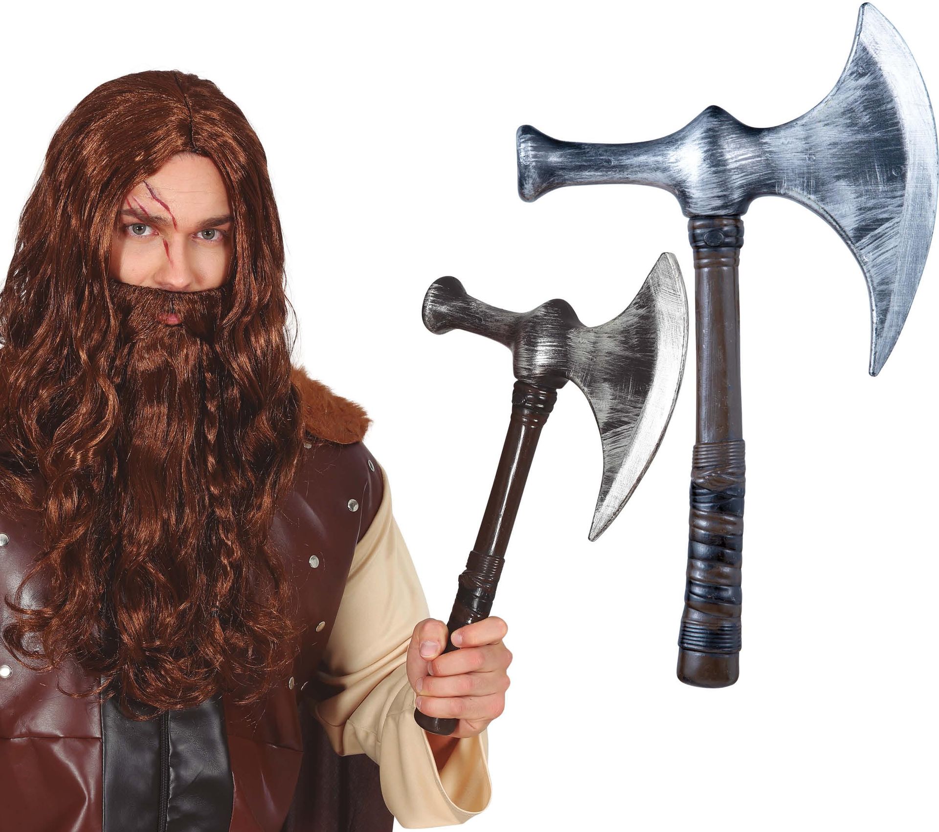 Zilveren Middeleeuwse Vikingbijl
