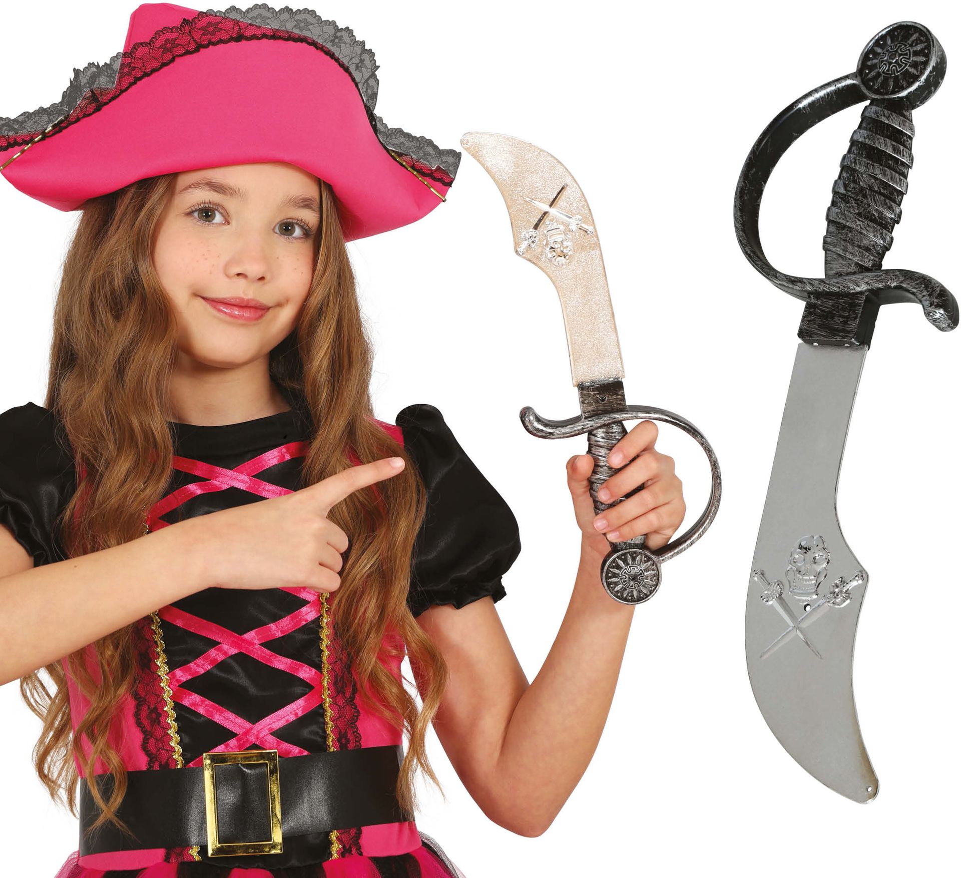 Zilveren Piratensabel Kinderen