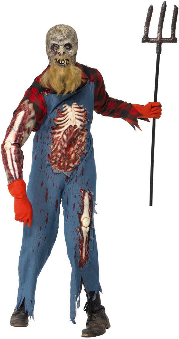 Zombie amerikaanse hillbilly outfit