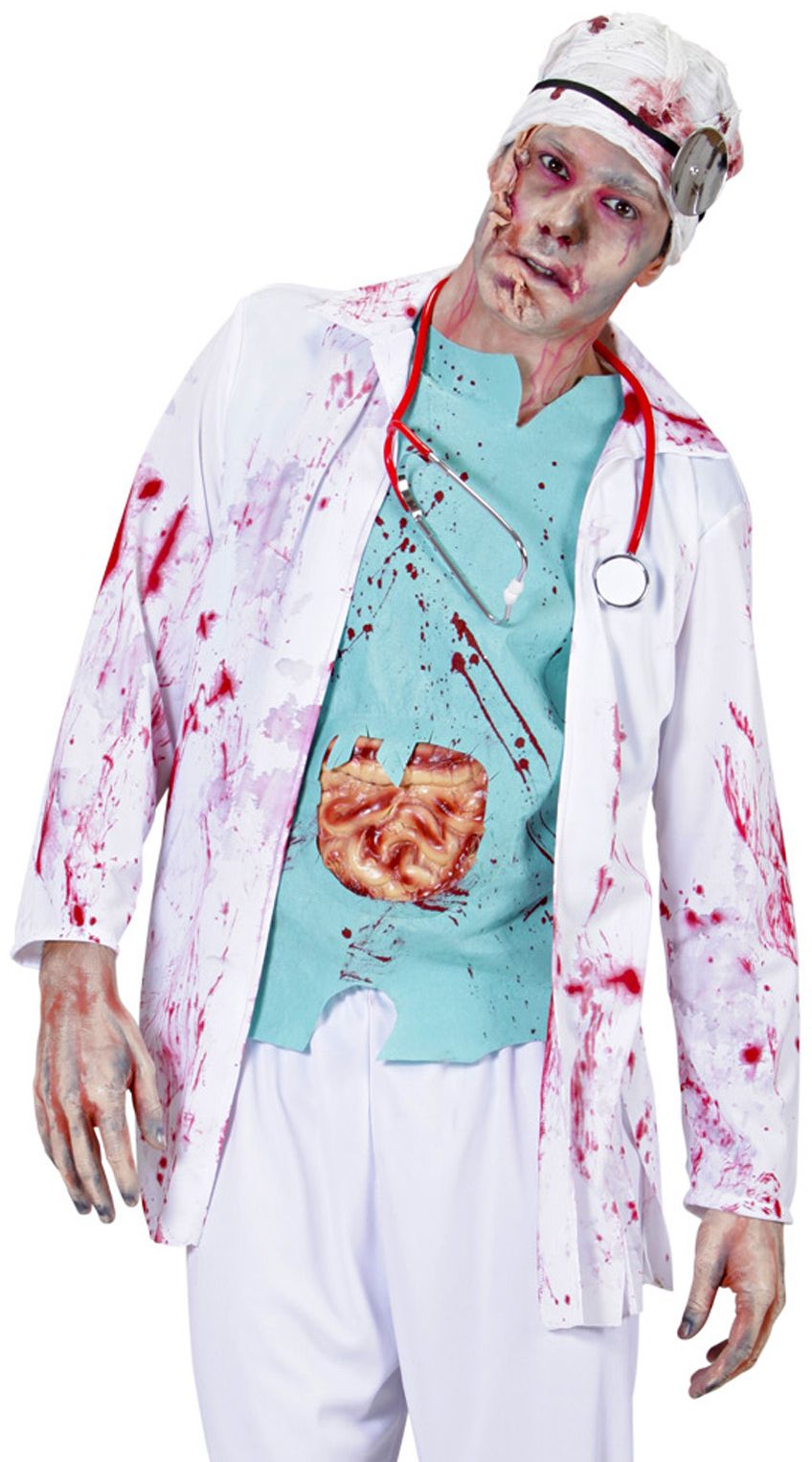 Zombie chirurg kostuum