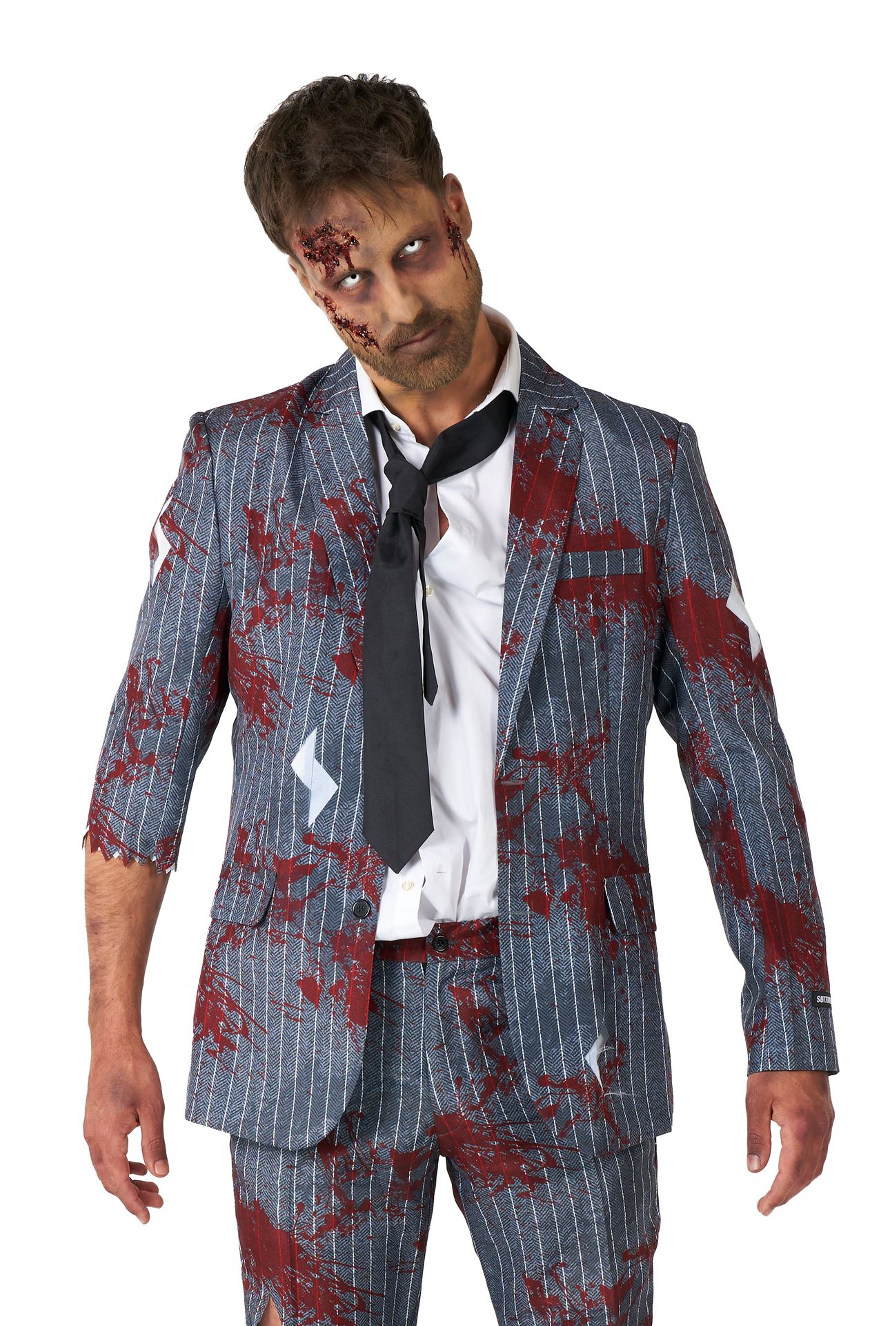 Zombie Grey outfit heren