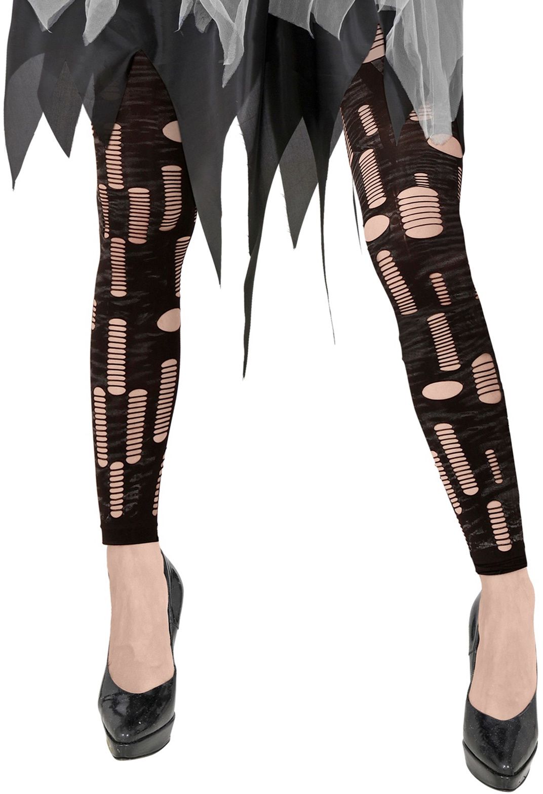 Zombie halloween gescheurde legging