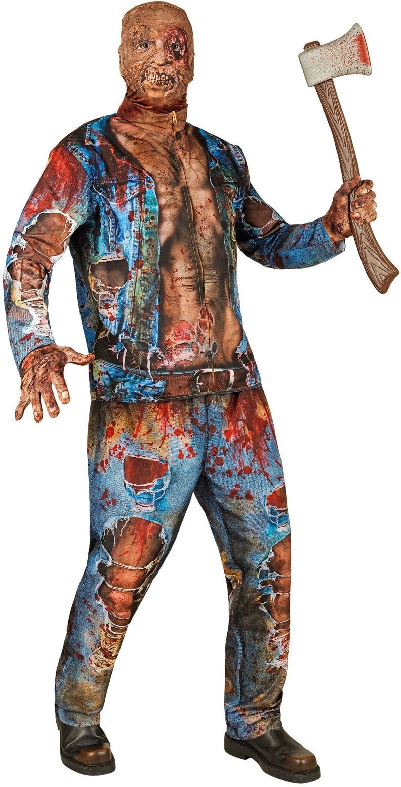 Zombie Halloween Kostuum Gemaskerd Mannen