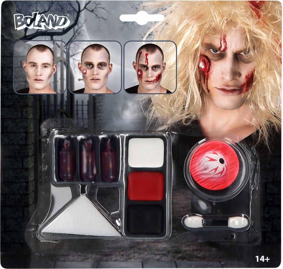 Zombie make-up kit halloween
