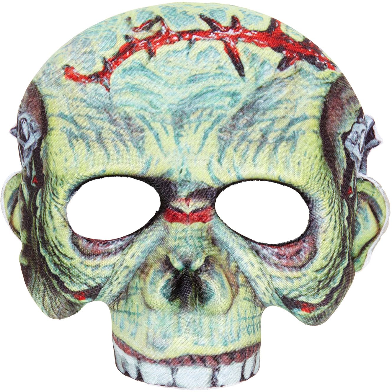 Zombie masker zonder kin