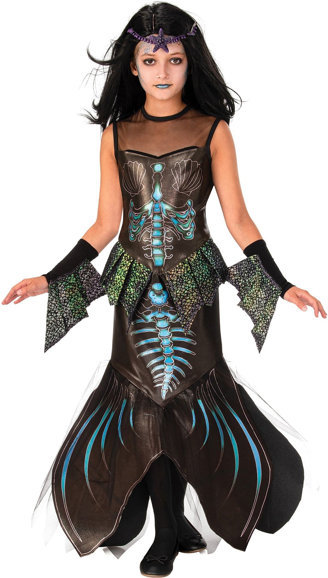 Zombie Meermin Pak Meisjes Halloween