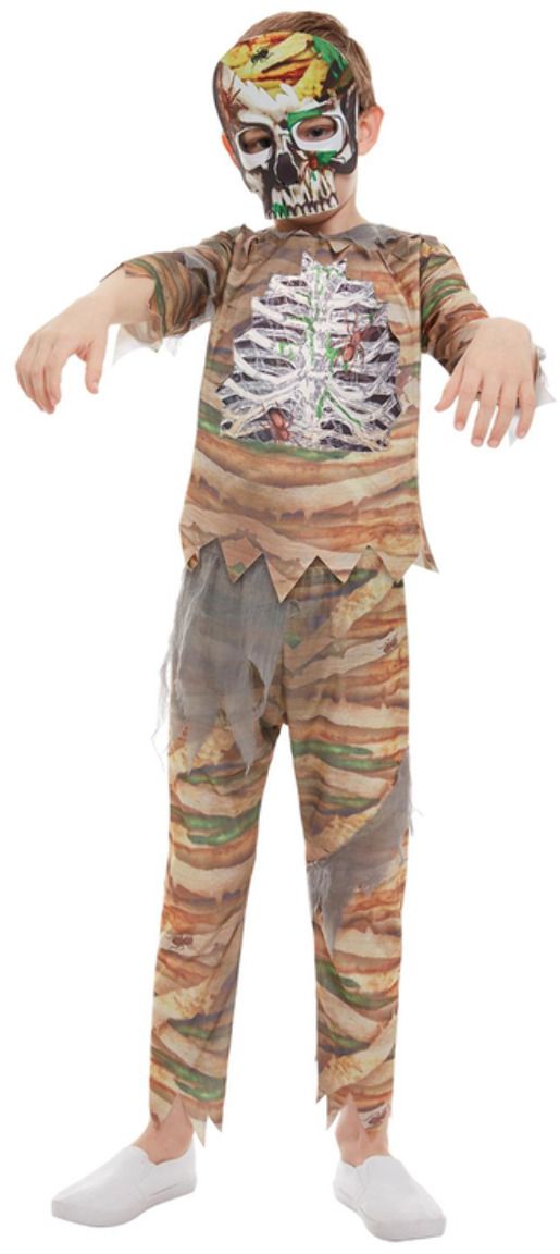 Zombie mummy outfit jongens