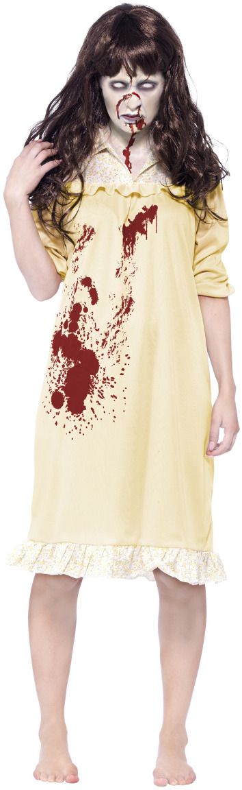 Zombie pyjama meisjes kostum