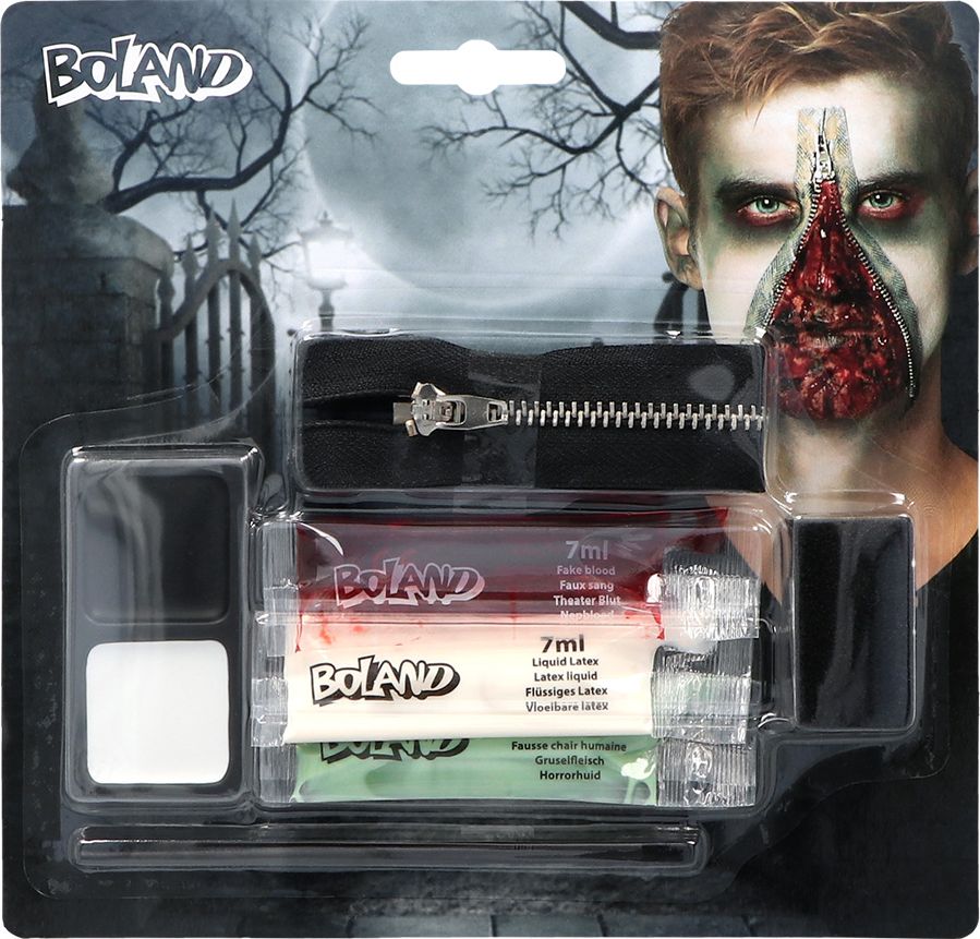 Zombie Rits Schminkset 7-delig Halloween