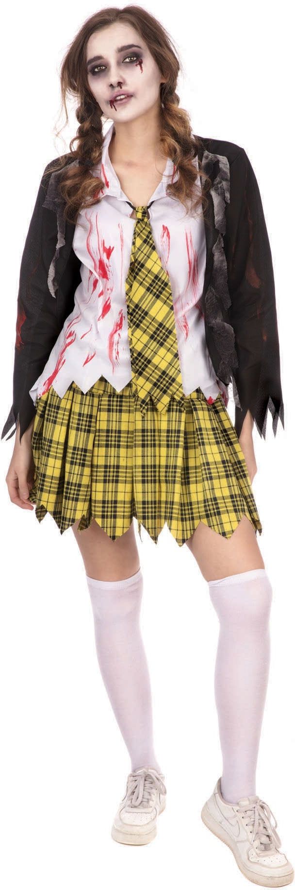 Zombie Schoolmeisjes Outfit Dames Halloween