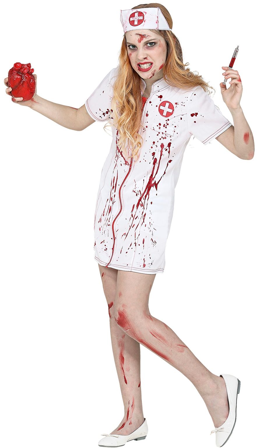Zombie verpleegster outfit meisjes