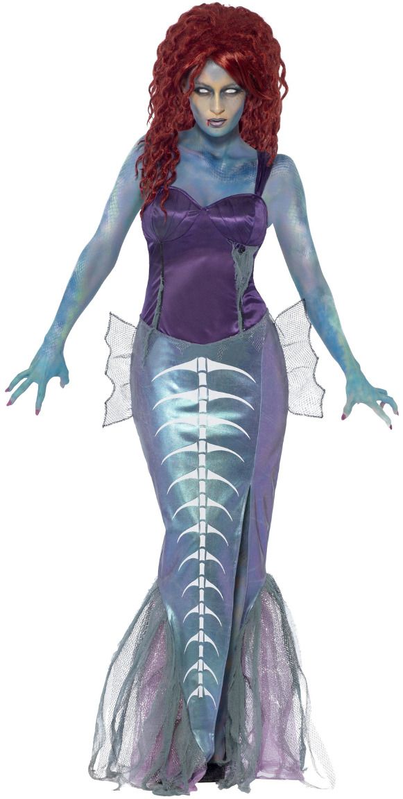 Zombie zeemeermin outfit