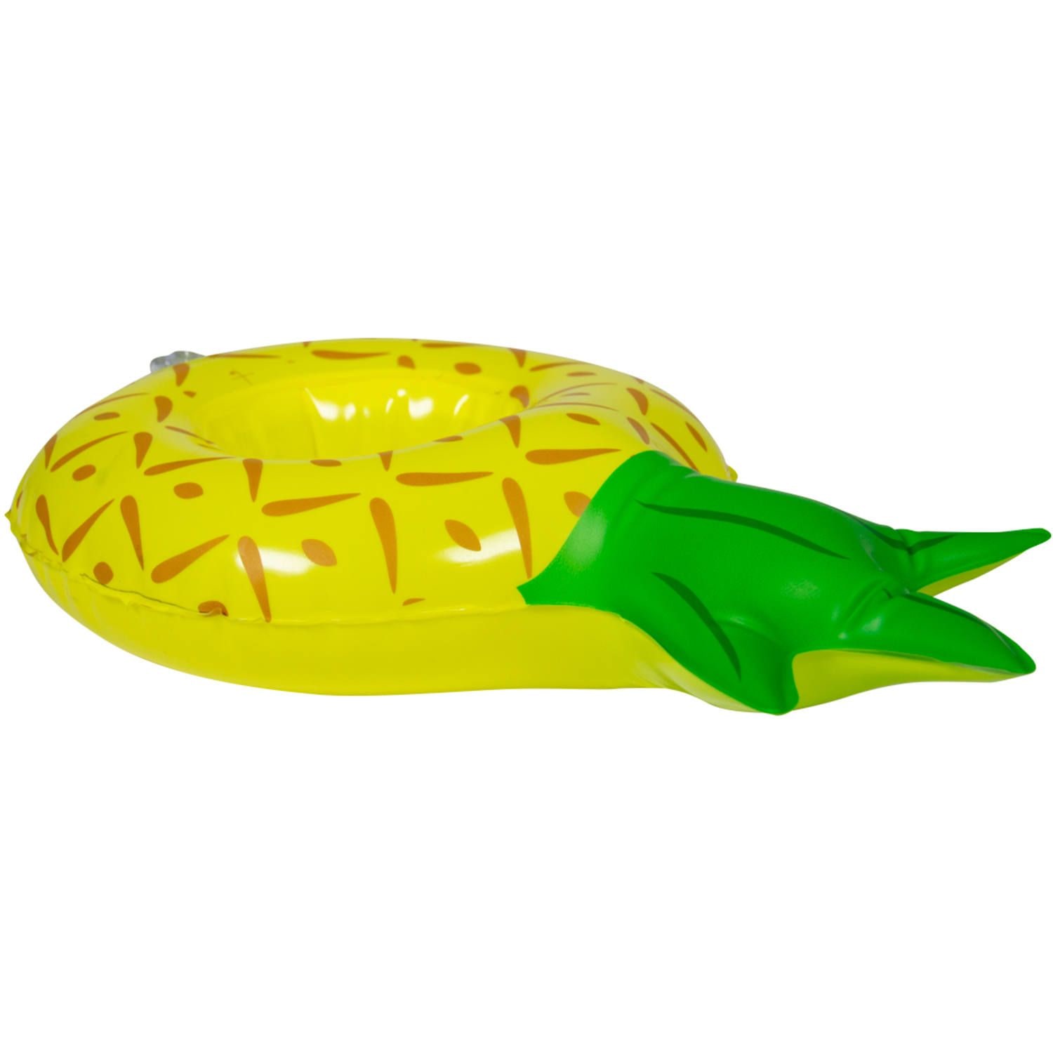 Zomer Ananas opblaasbare bekerhouder