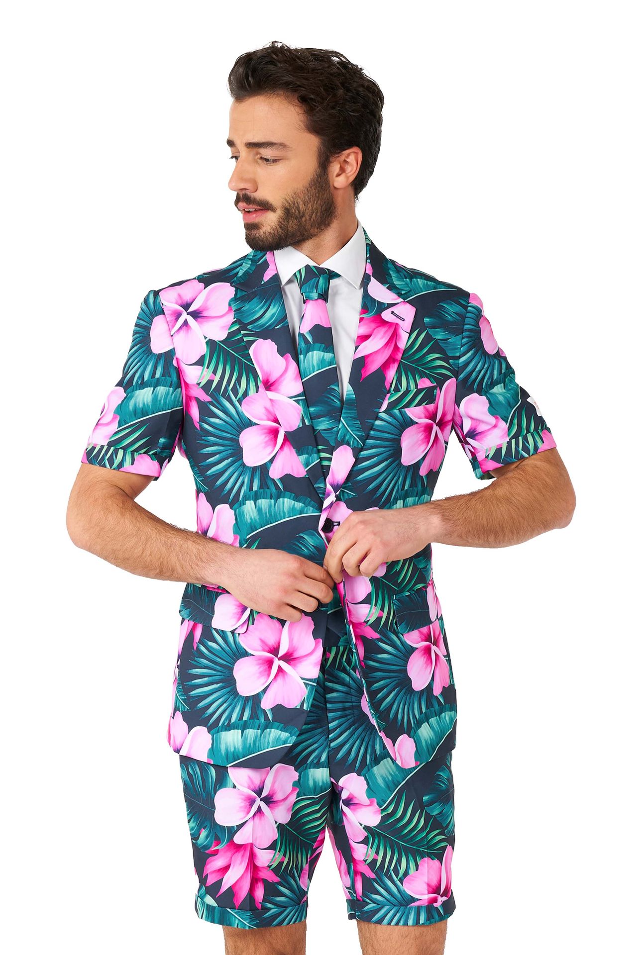 Zomer Hawaii Grande suit Heren Opposuits