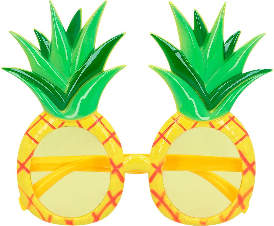 Zomerse feestbril ananas
