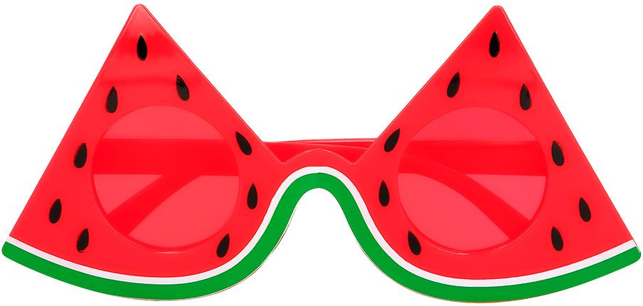 Zomerse feestbril watermeloen