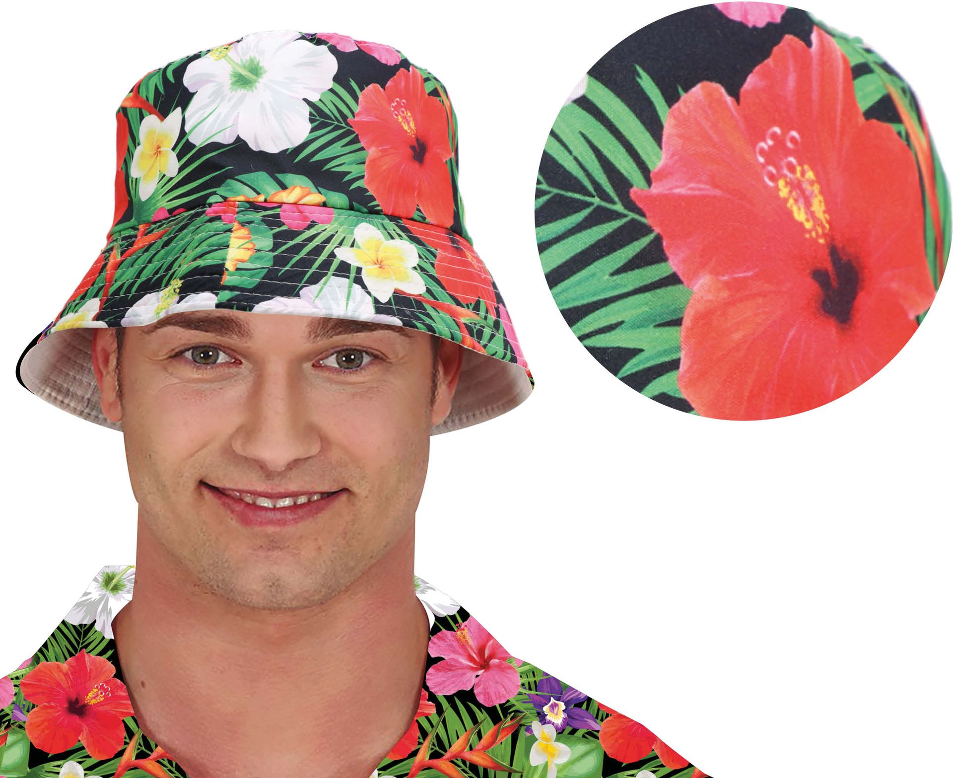 Zomerse Vissershoed Meerkleurig