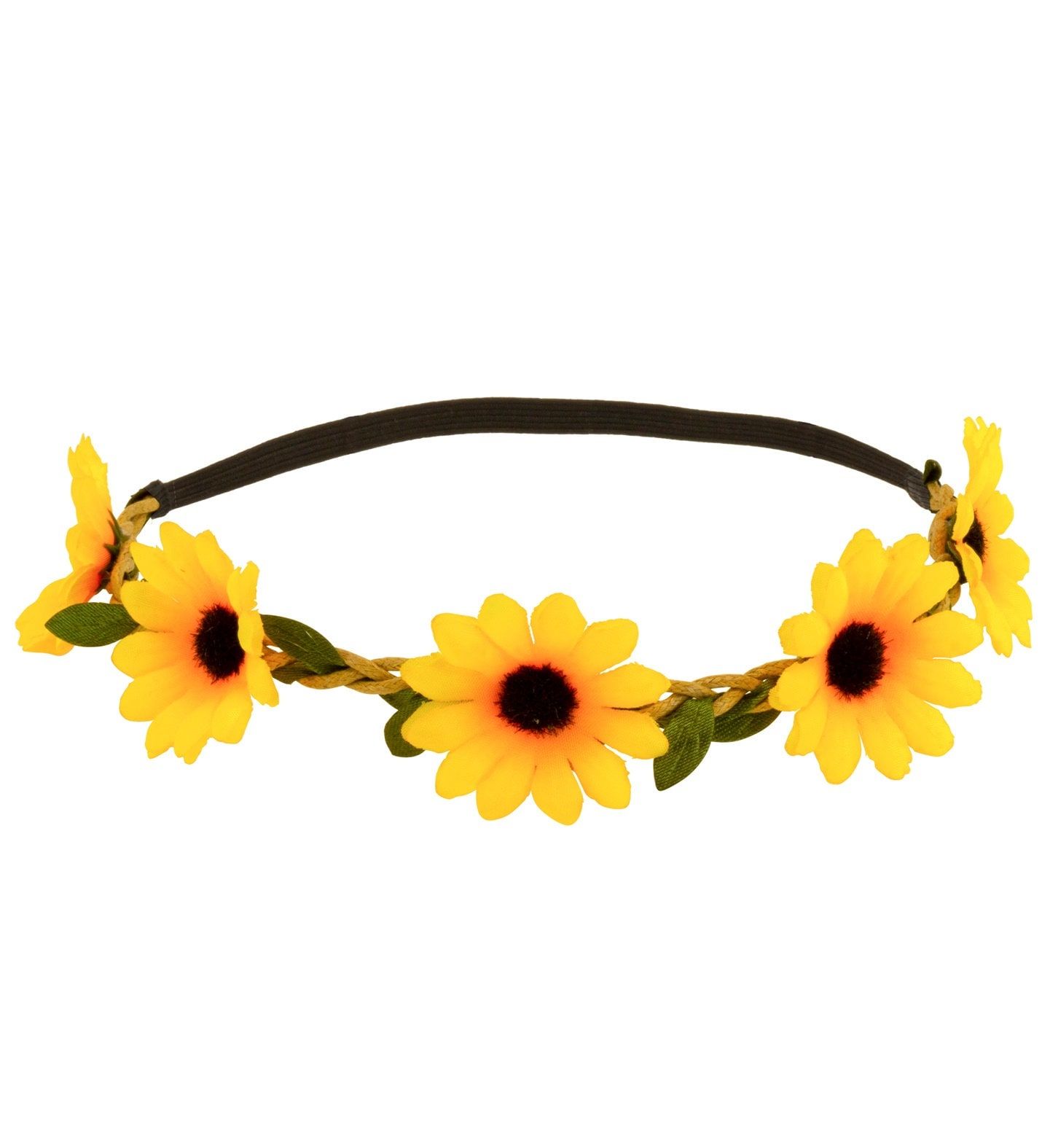 Zonnebloem Flower Power Hoofdband