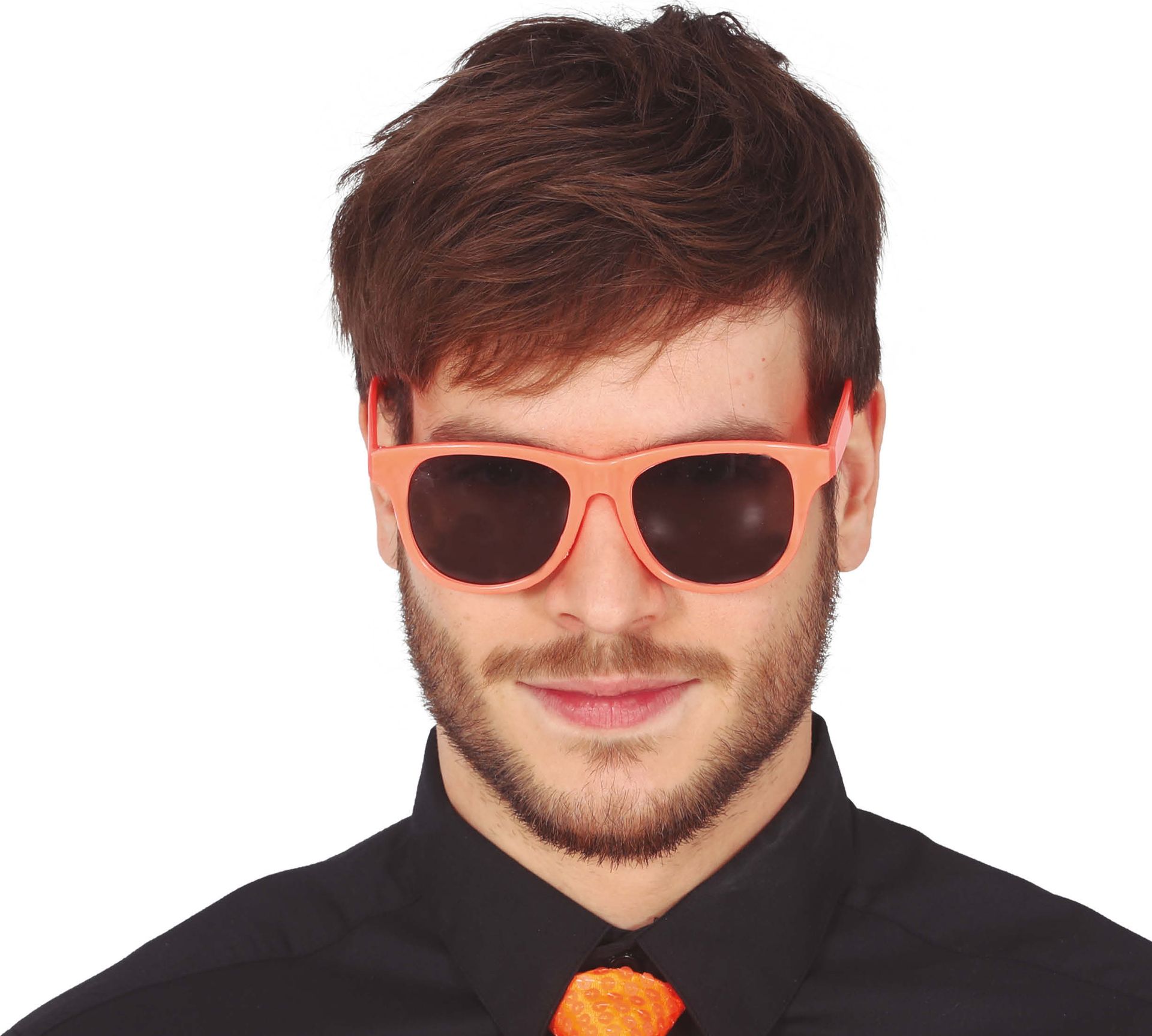 Zonnebril neon oranje