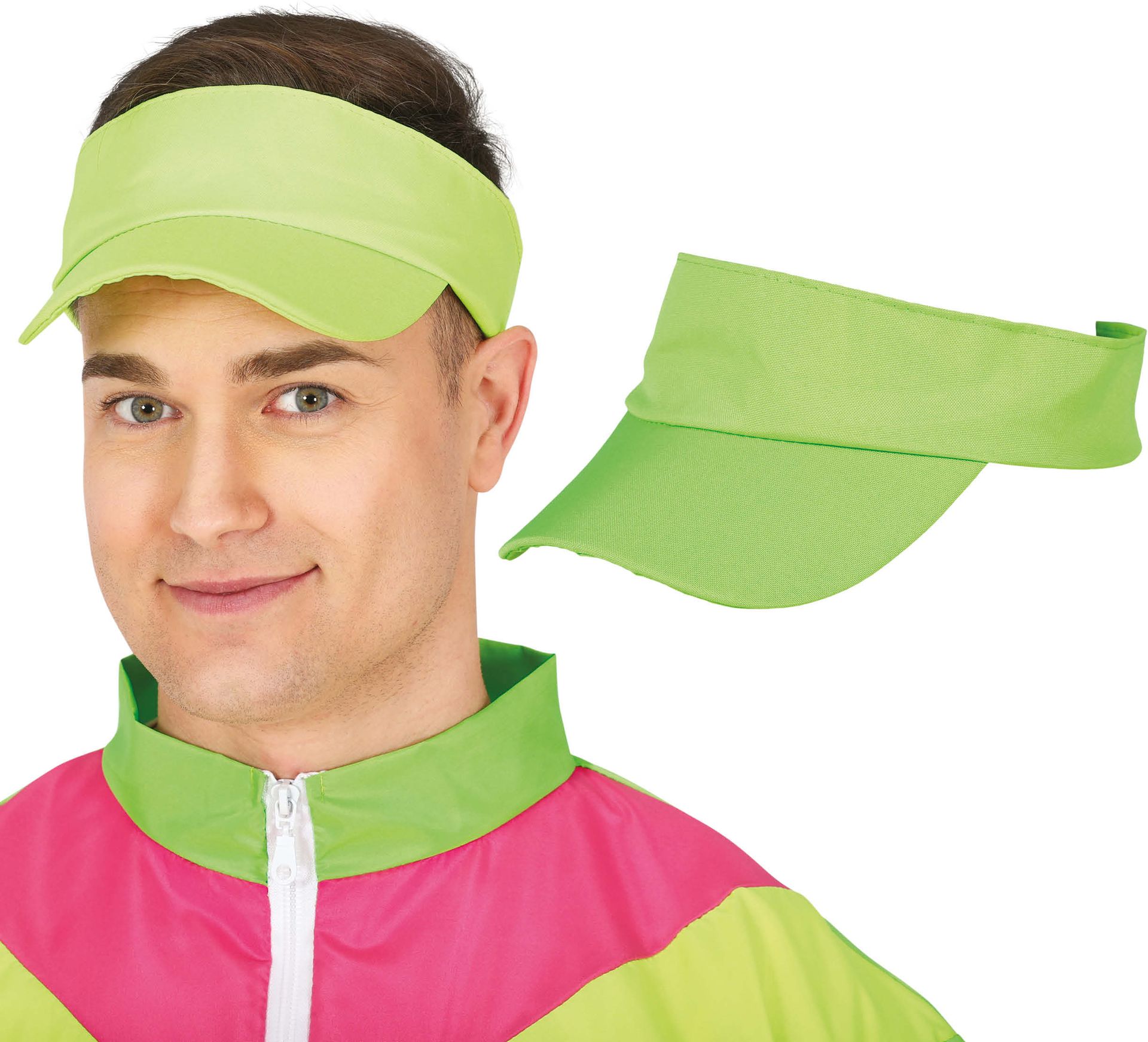 Zonneklep 80's Groen