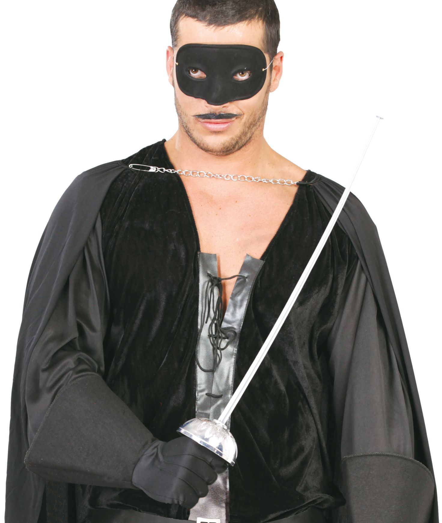 Zorro masker en zwaard set