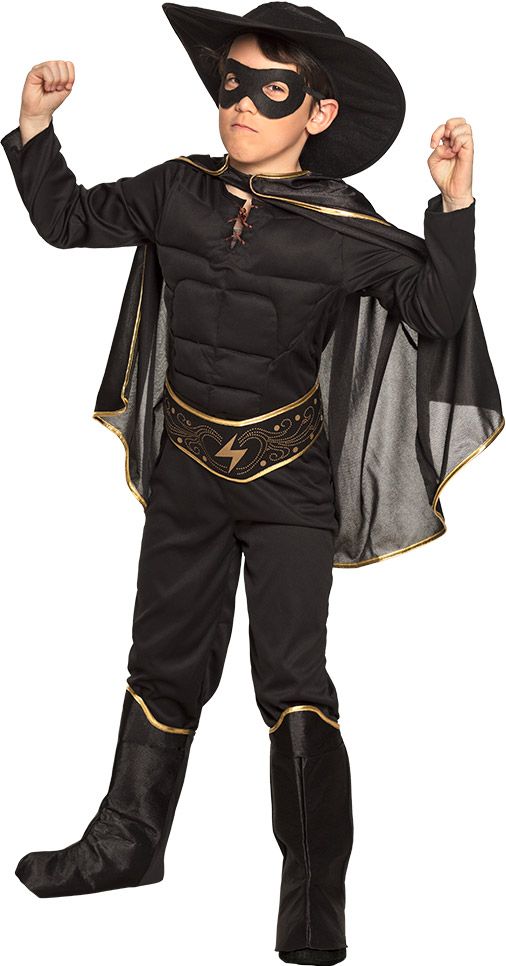 Zorro spieren outfit jongens