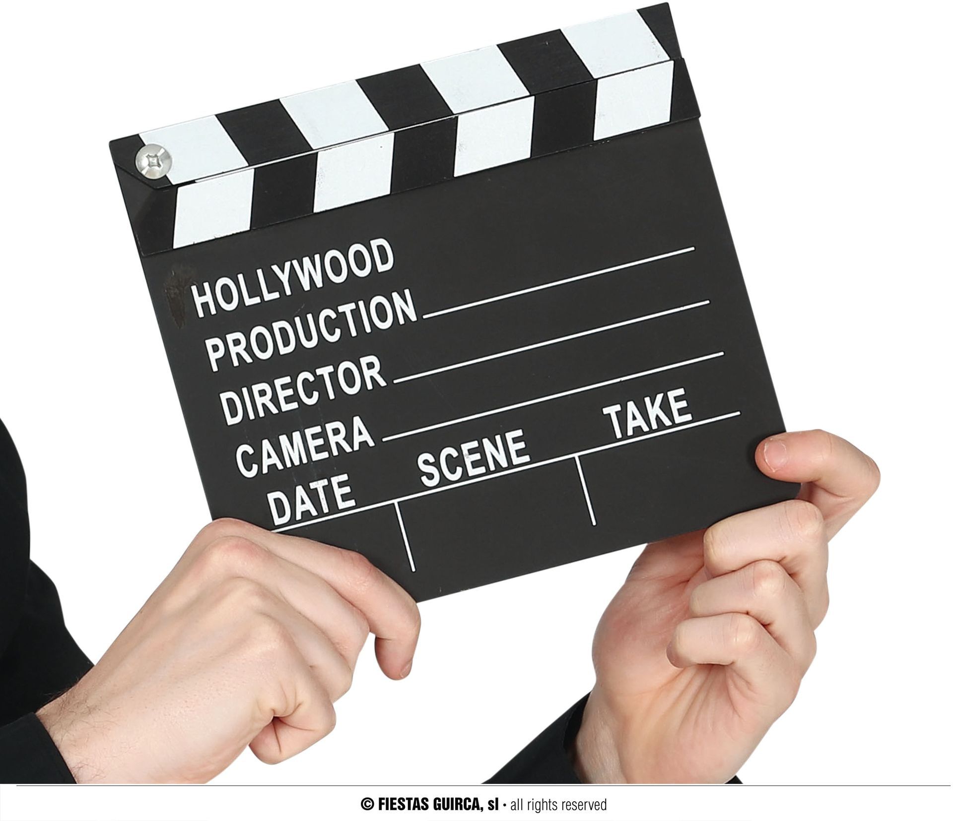 Zwart Filmklapbord Hollywood