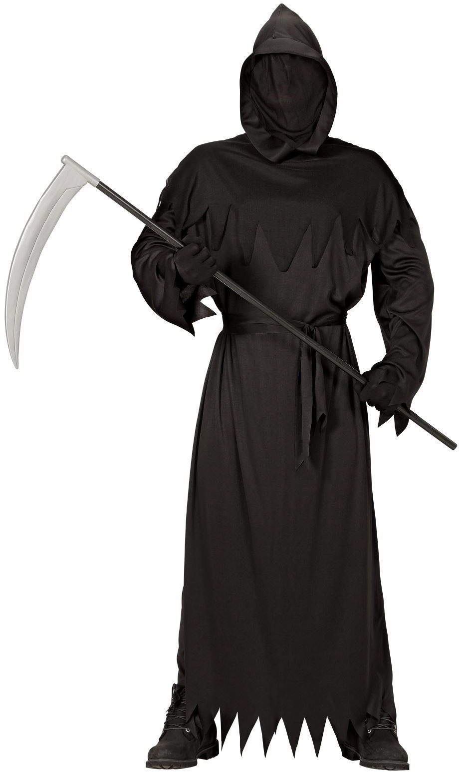 Zwart Grim Reaper gewaad