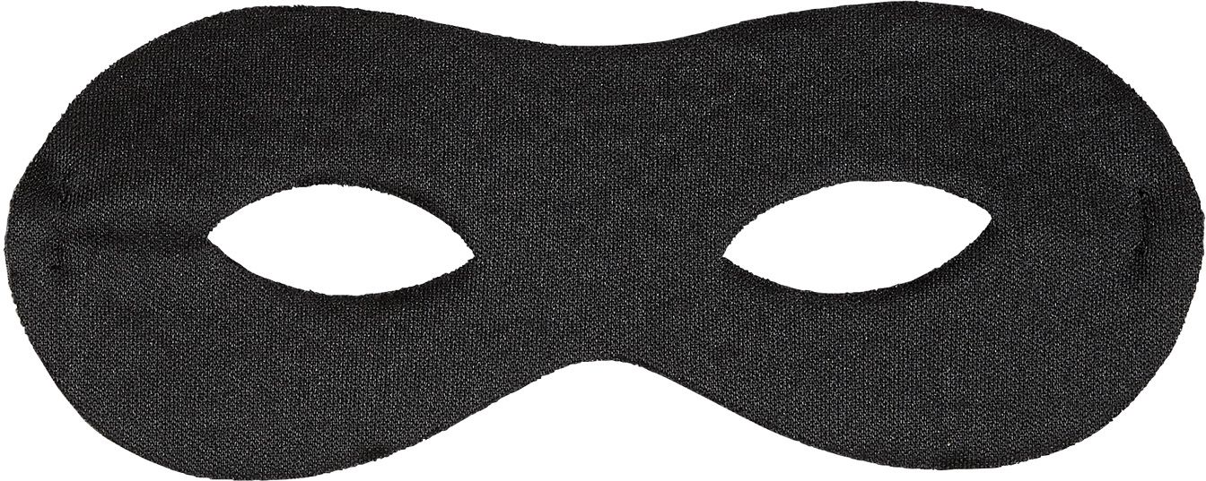 Zwart oogmasker