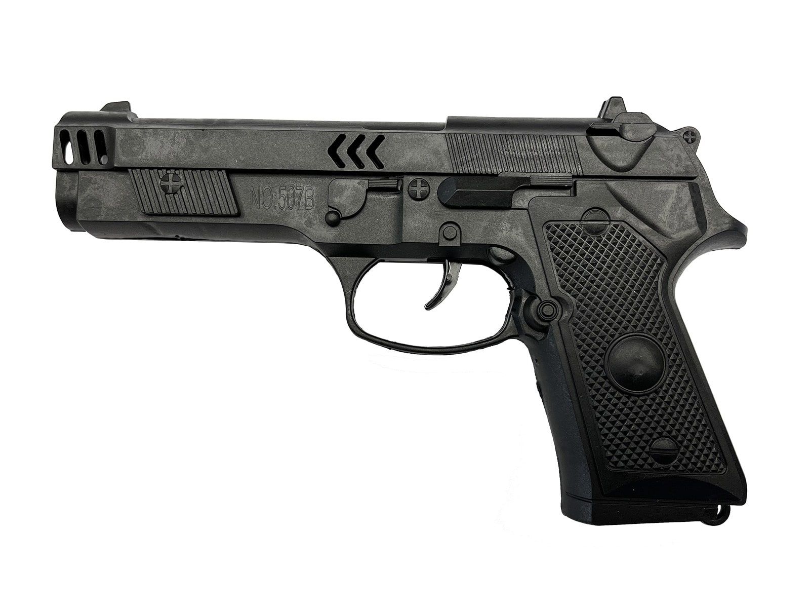 Zwart pistool 24cm