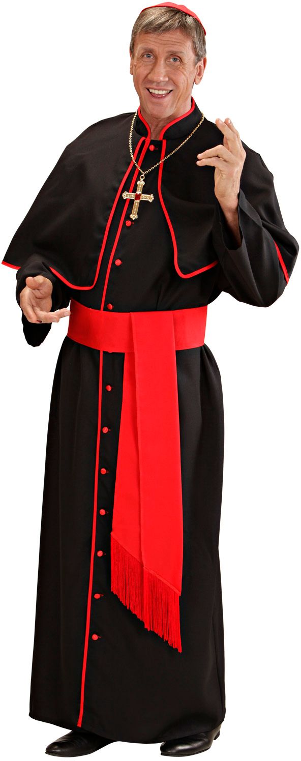 Zwart Priester kostuum