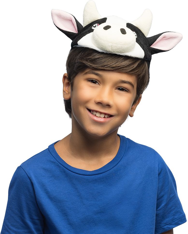 Zwart-Witte Koe Tiara Kinderen