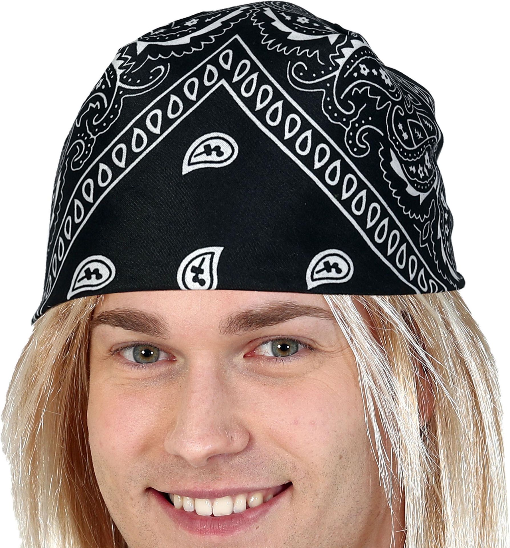 Zwarte Biker Bandana