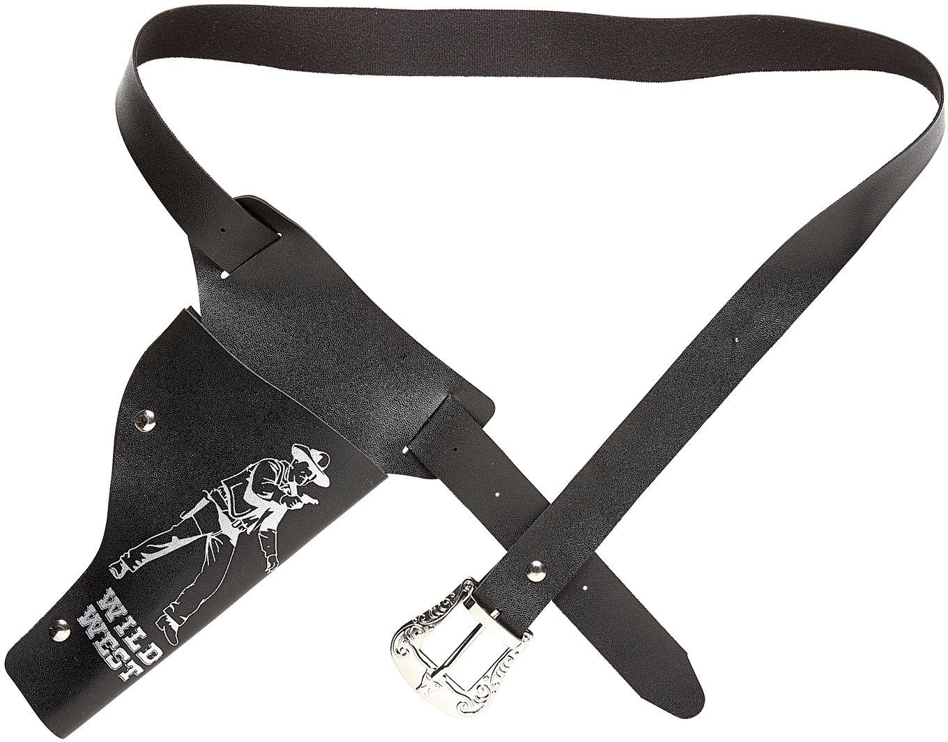 Zwarte cowboy holster