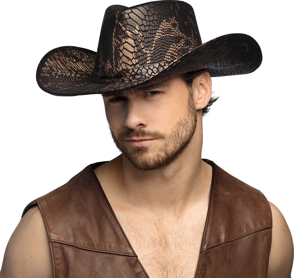 Zwarte Cowboyhoed Cobra