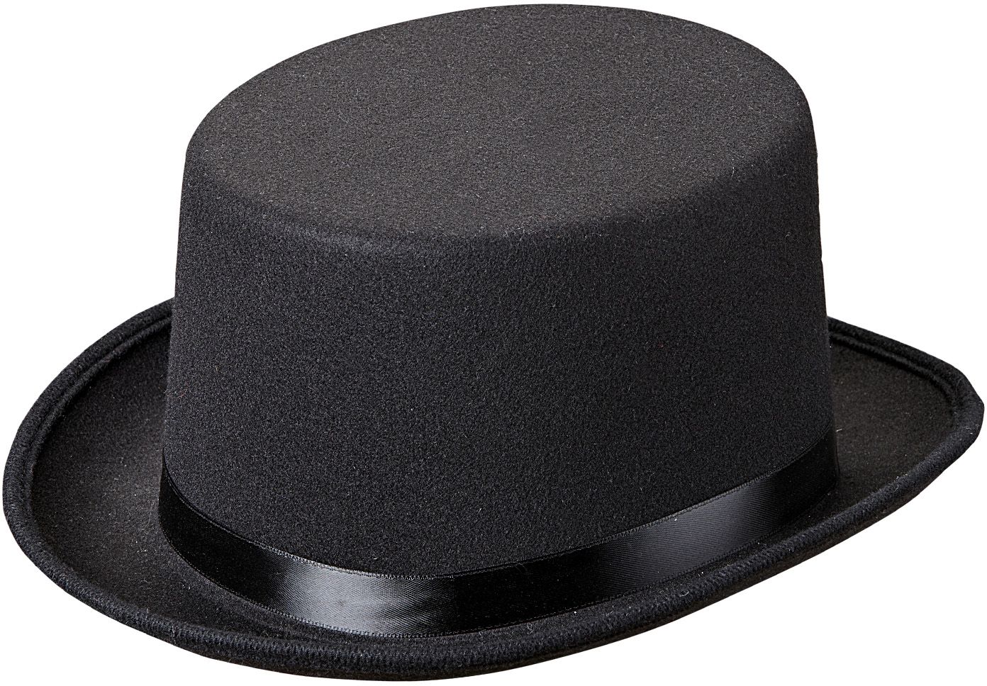 Zwarte luxe hoge hoed