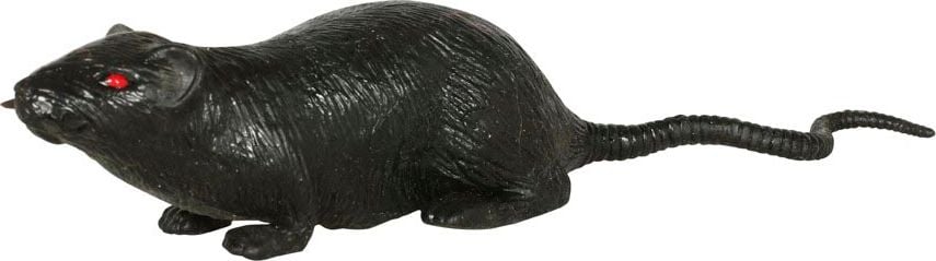 Zwarte neppe rat decoratie