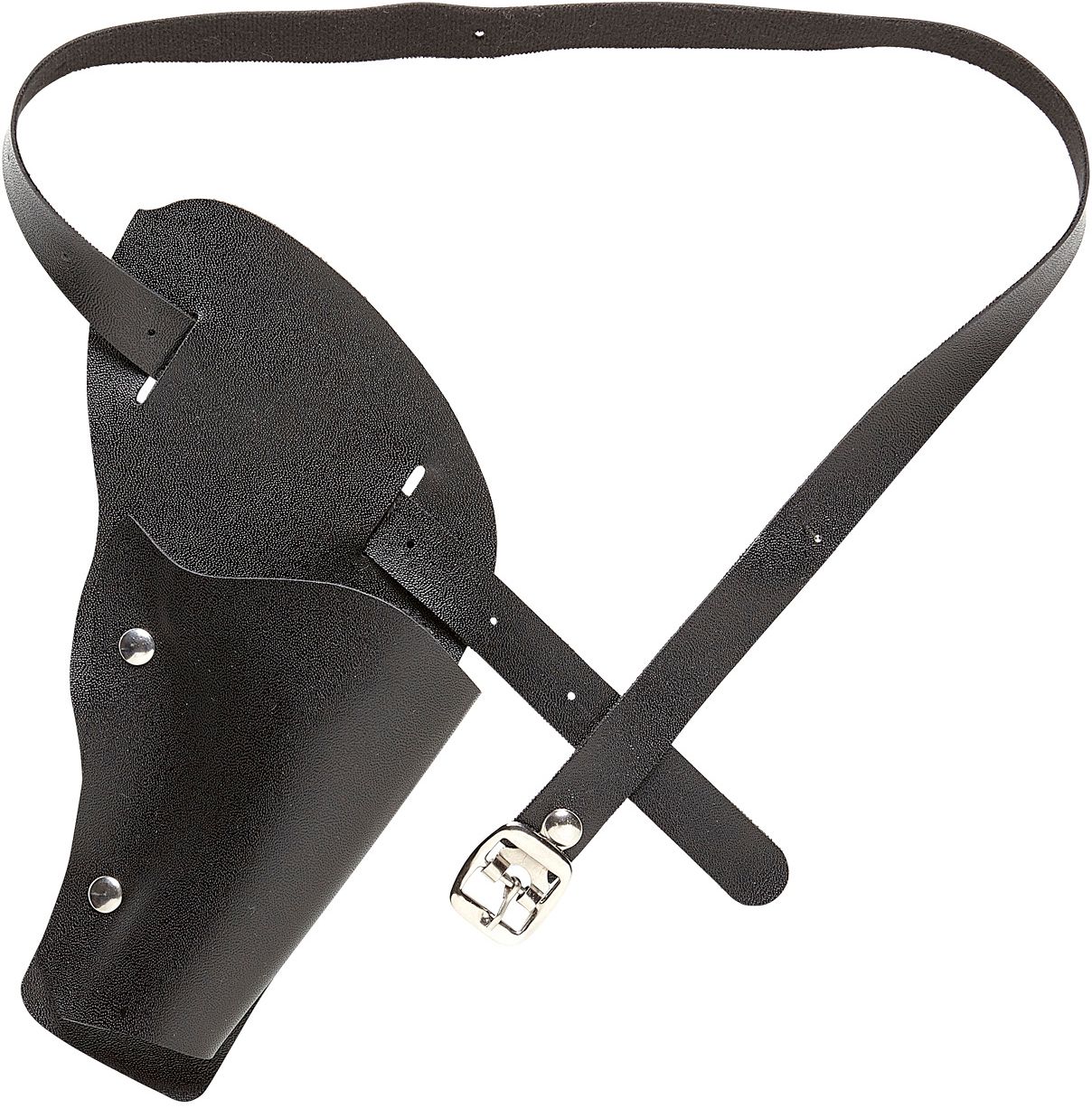 Zwarte pistool beenholster