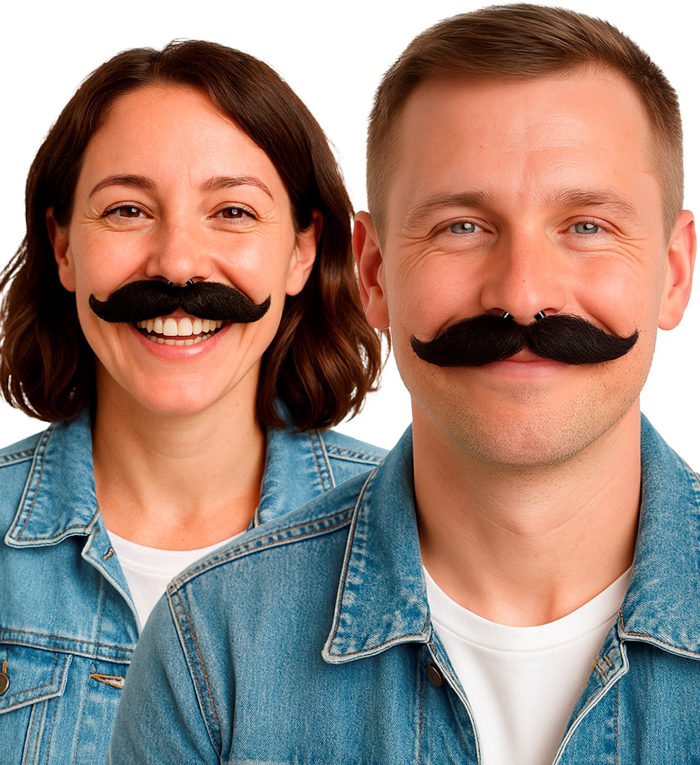 Zwarte Snor Vervormbaar