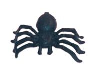 Zwarte spinnen decoratie halloween 25 stuks