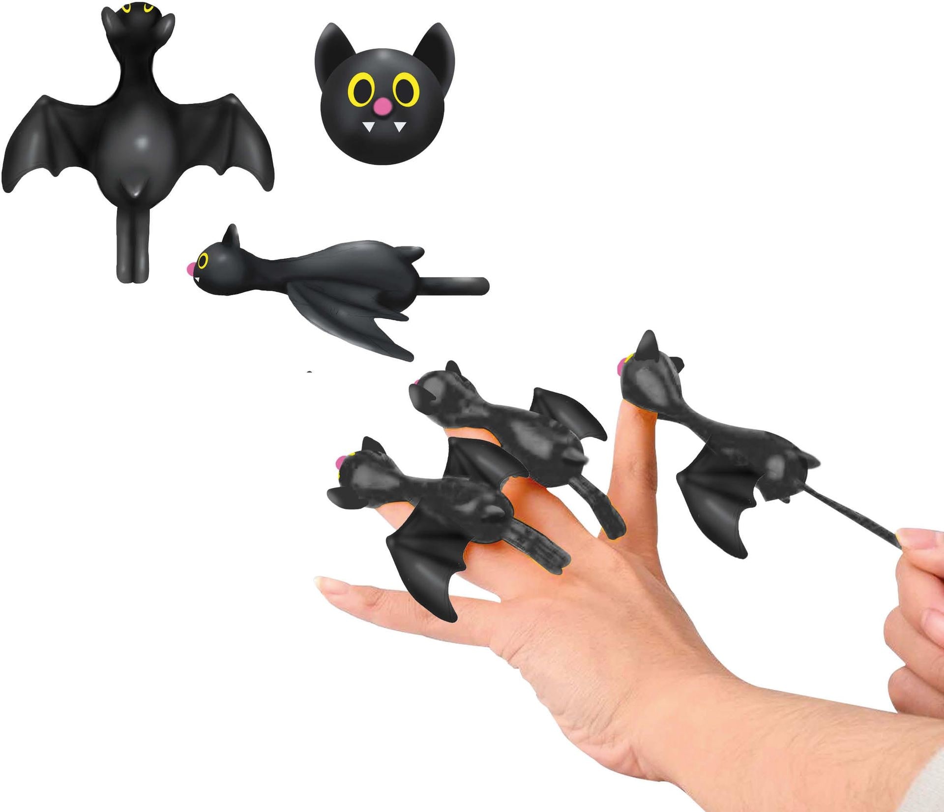 Zwarte Vleermuis Katapult Halloween