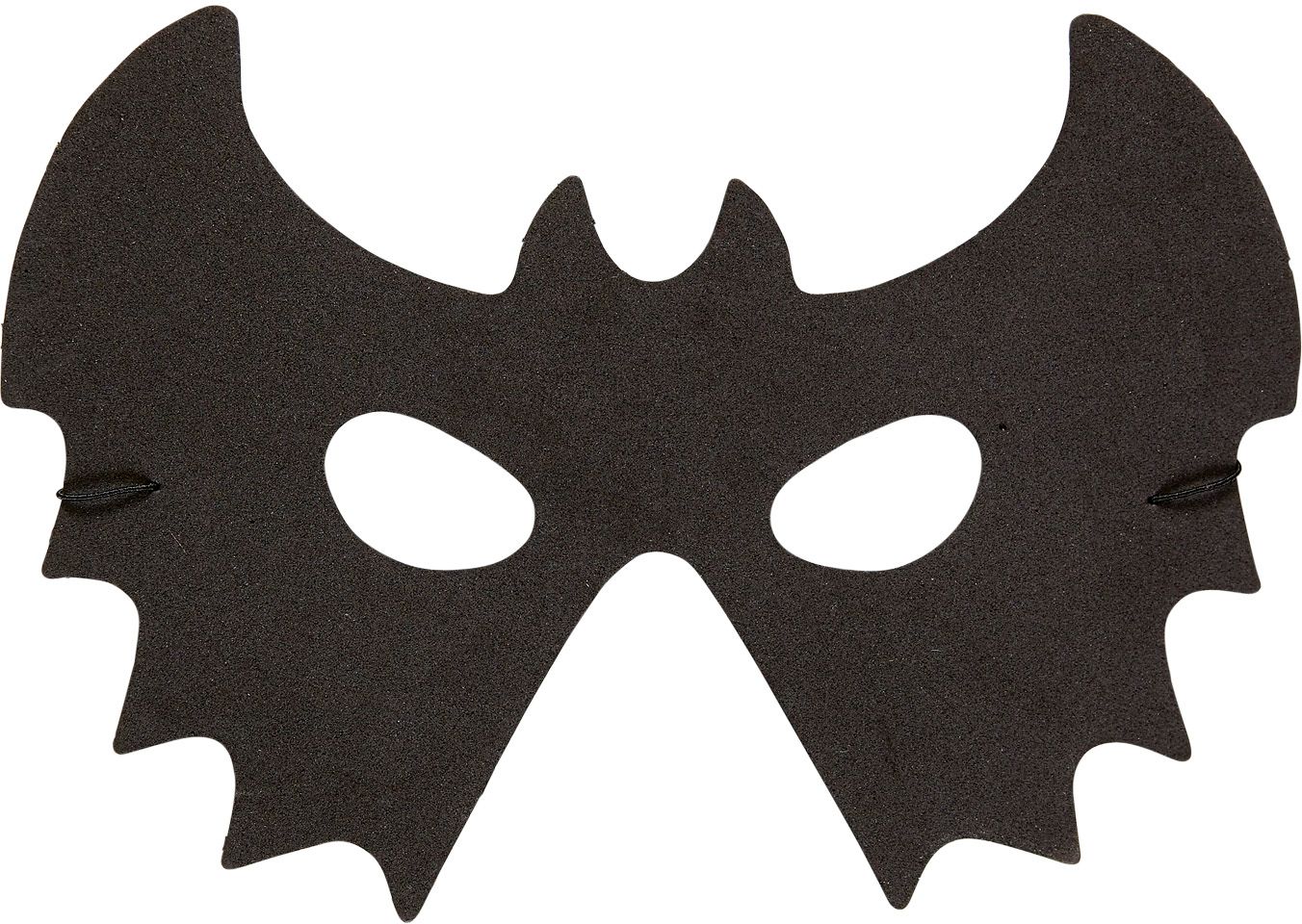 Zwarte vleermuis oogmasker