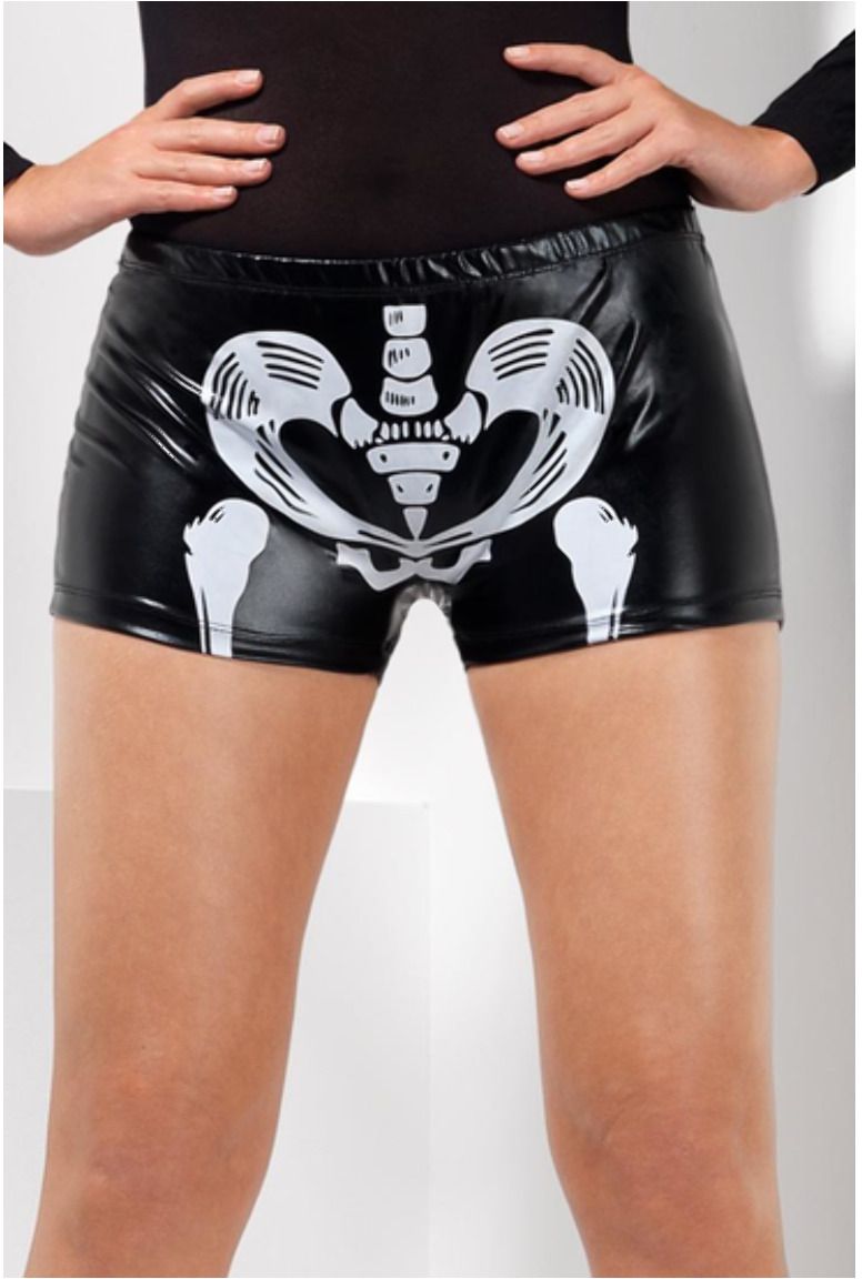 Zwarten hotpants