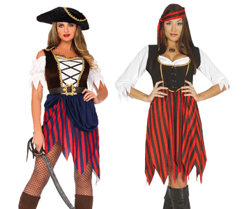 Piraten kostuum vrouw